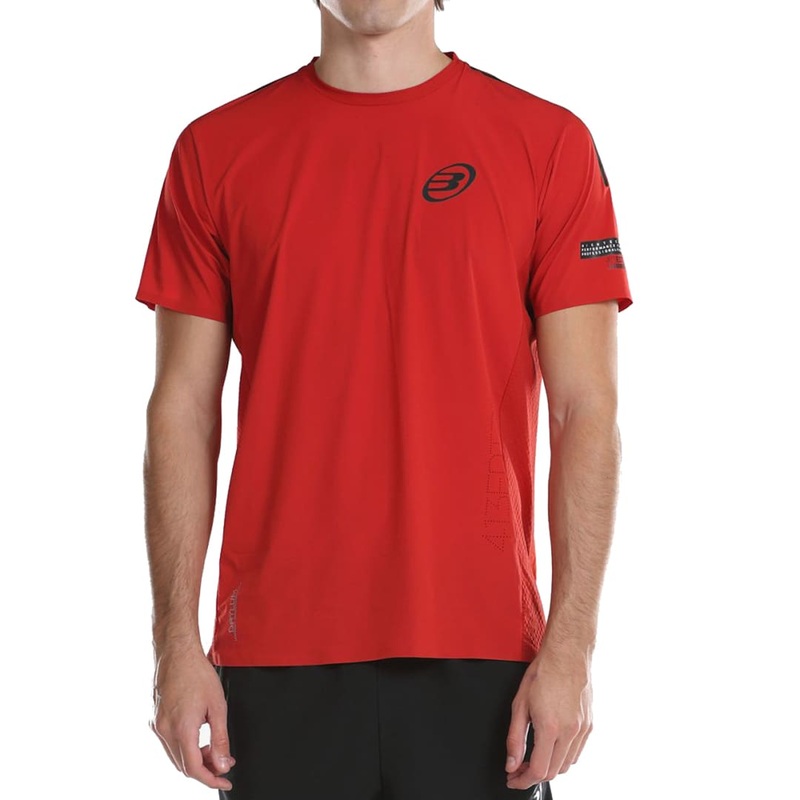 Bullpadel Odeon T-Shirt Red|2XL|L|M|S|XL