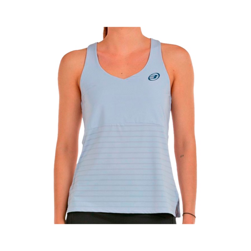Camiseta Bullpadel Oza Mujer Gris