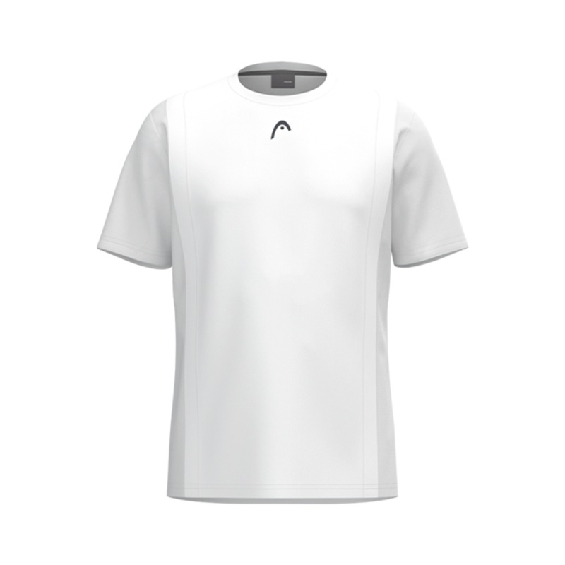 Camiseta Head Club Tech 25 Blanco 2025