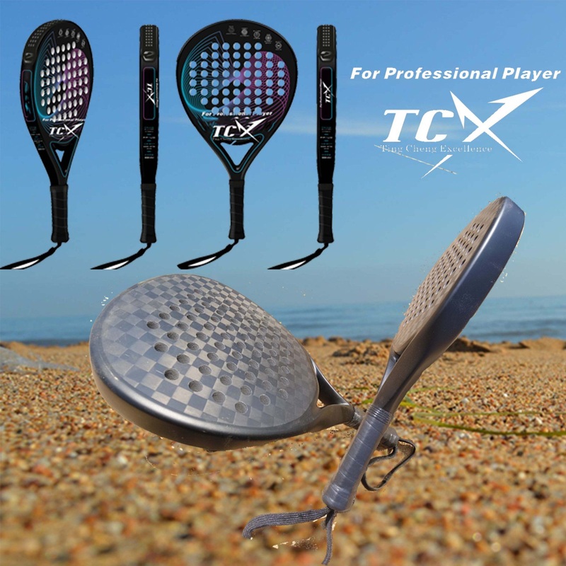 China Manufacturer Customized Padel Racket Carbon 3K/12K/18K