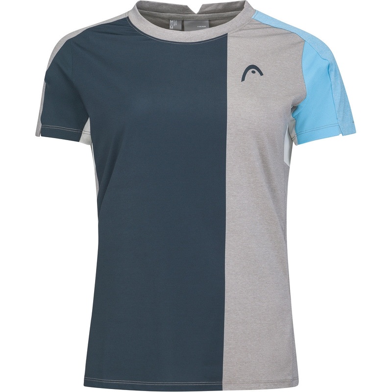 Head Padel Tech T-shirt W|XS|S|M|L|Navy|White|Grey/Blue