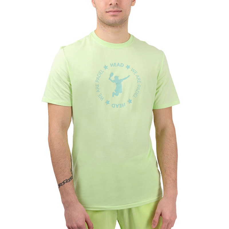 Head We Are Padel T-Shirt Lightgreen