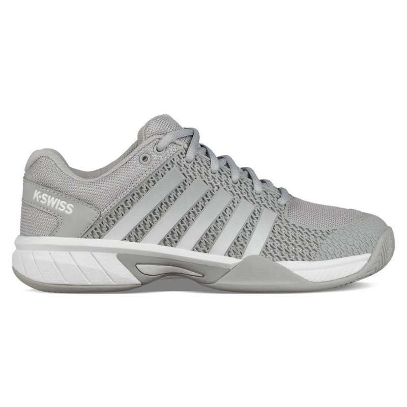 K-Swiss Express Light Wide Women's Pickleball shoe (Grey/White)