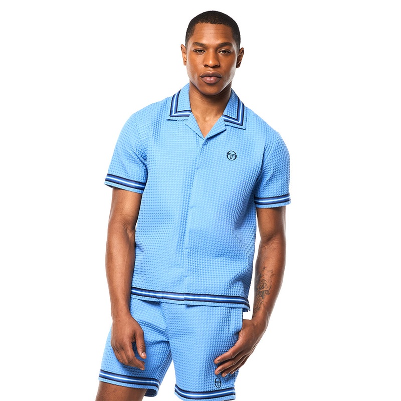 Sergio Tacchini Chiaro Cabana Shirt - Ultramarine