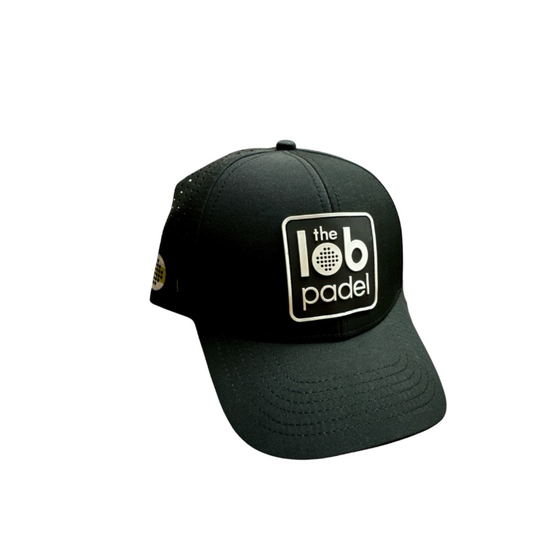 The Lob Padel Cap Black