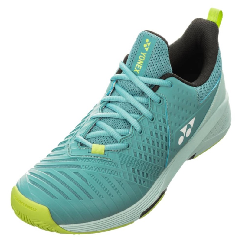 Yonex Power Cushion Sonicage 3 Wide Men's Tennis Shoe (Smoke Blue)