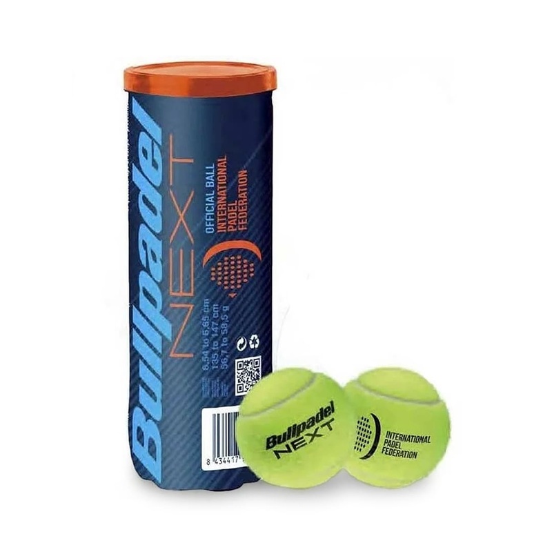 Bullpadel FIP NEXT Padel Ball - 1 Pack (3xBalls)