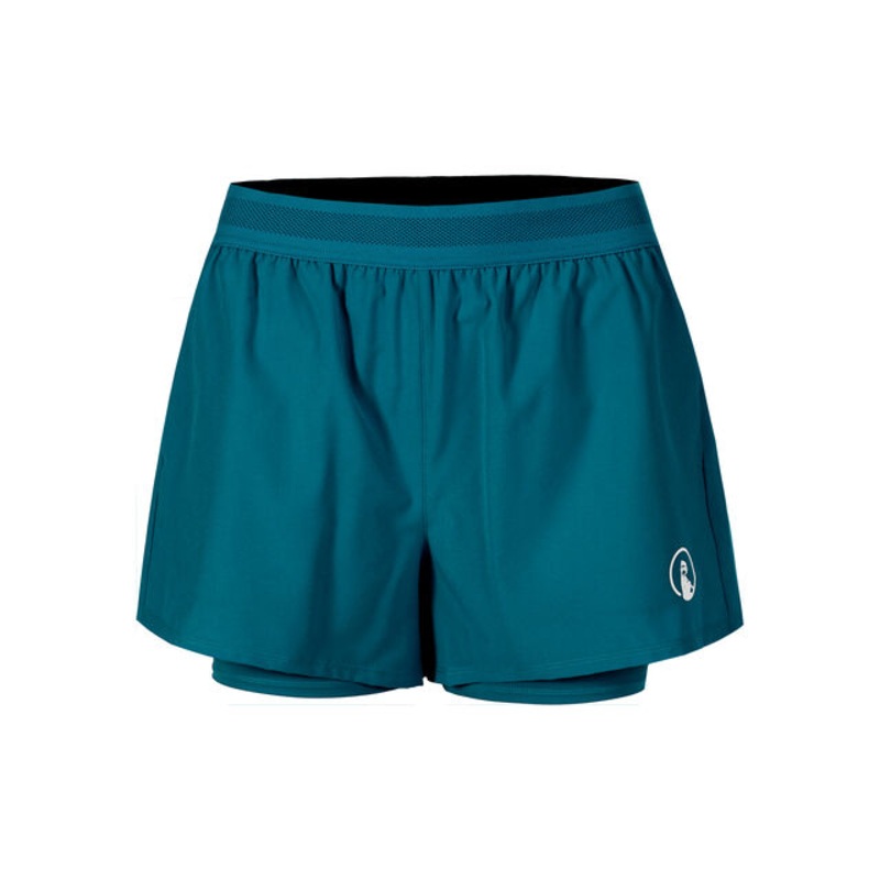 Create Rematch 2in1 Shorts Women - Petrol, White