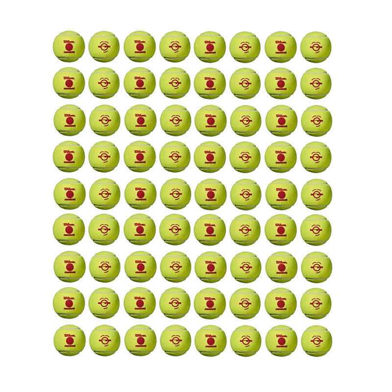 Wilson Minions Stage 3 Red Junior Tennis Balls - Case of 72