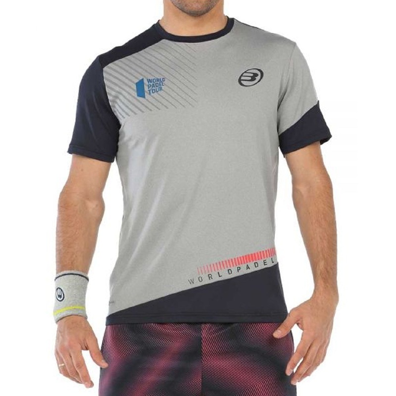 Bullpadel WPT Ricione T-Shirt Grey
