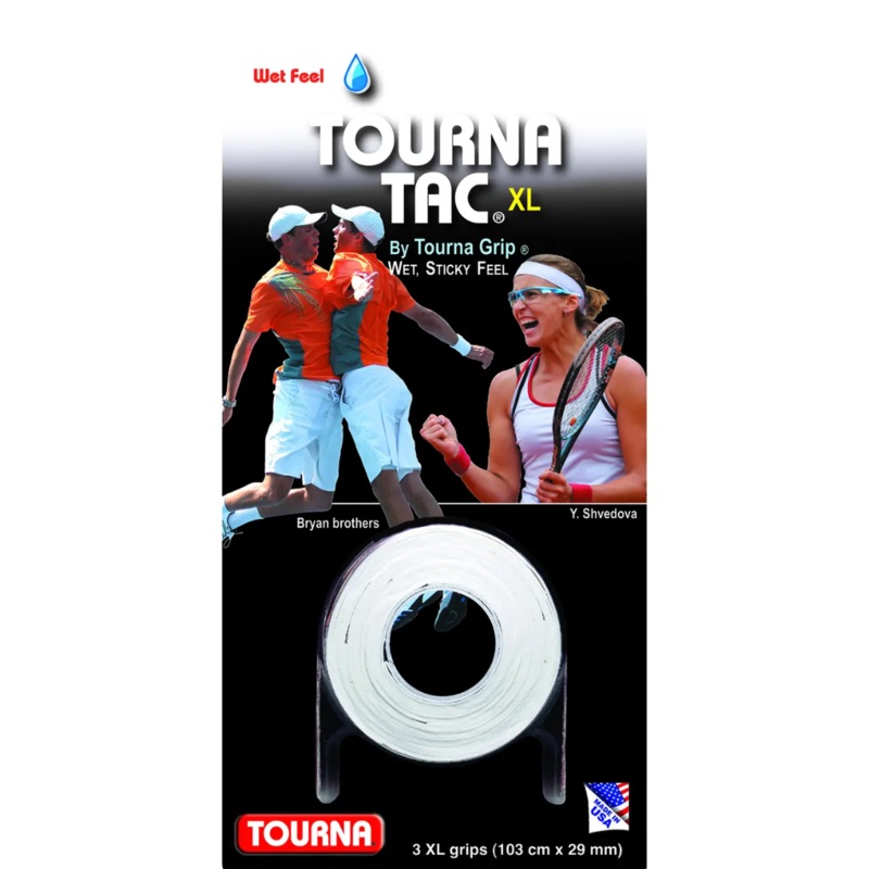 Surgrips Tourna Tac XL x3 Blanc