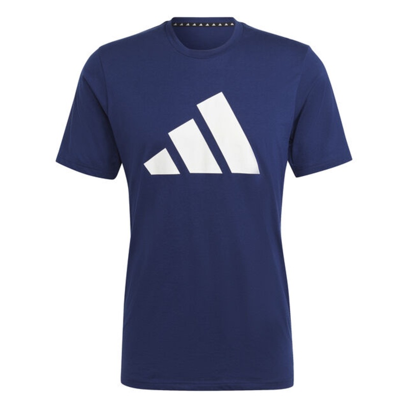 Training Essential Feel Ready Logo T-Shirt Men - Dark Blue, White