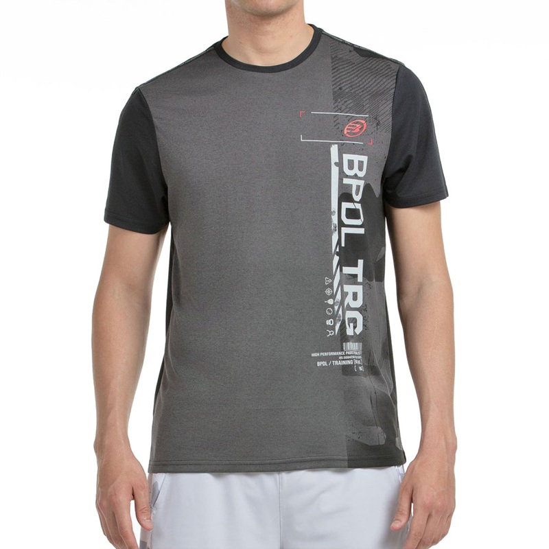 Bullpadel Estre T-Shirt Black|S|M|L|XL|XXL
