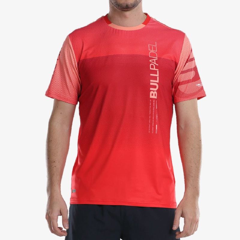 Bullpadel T-Shirt Nauru Red|L|S|XL|XXL