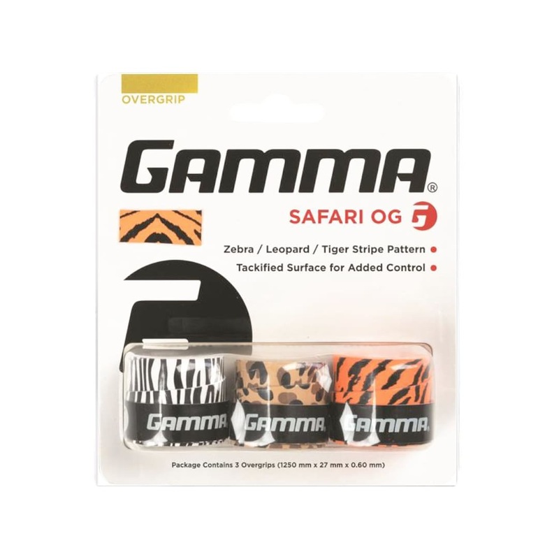 Gamma Safari Overgrip (3 x Pack)