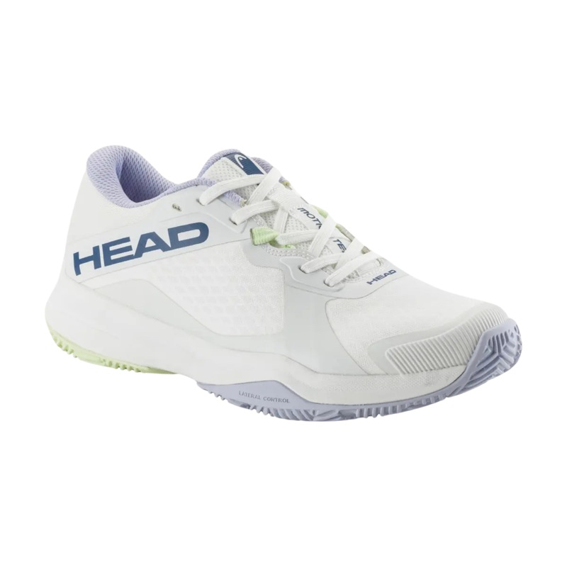 Head Motion Team Women's Padel Shoes - White/Lavender