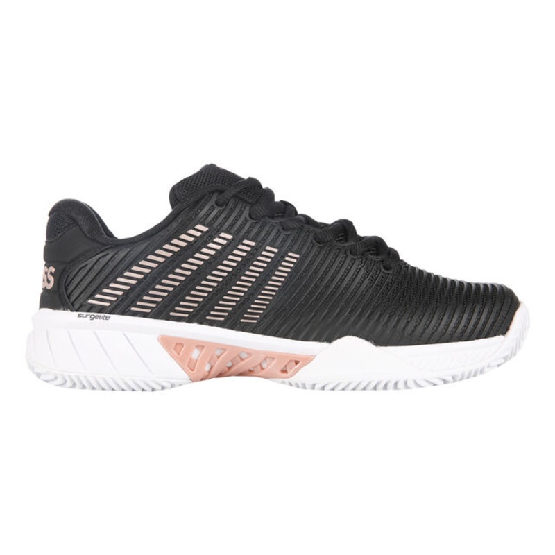 Hypercourt Express 2 Clay Court Shoe Women - Black, Gold