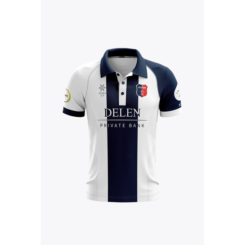 KHC Brugge Men Polo Jersey - White/Navy
