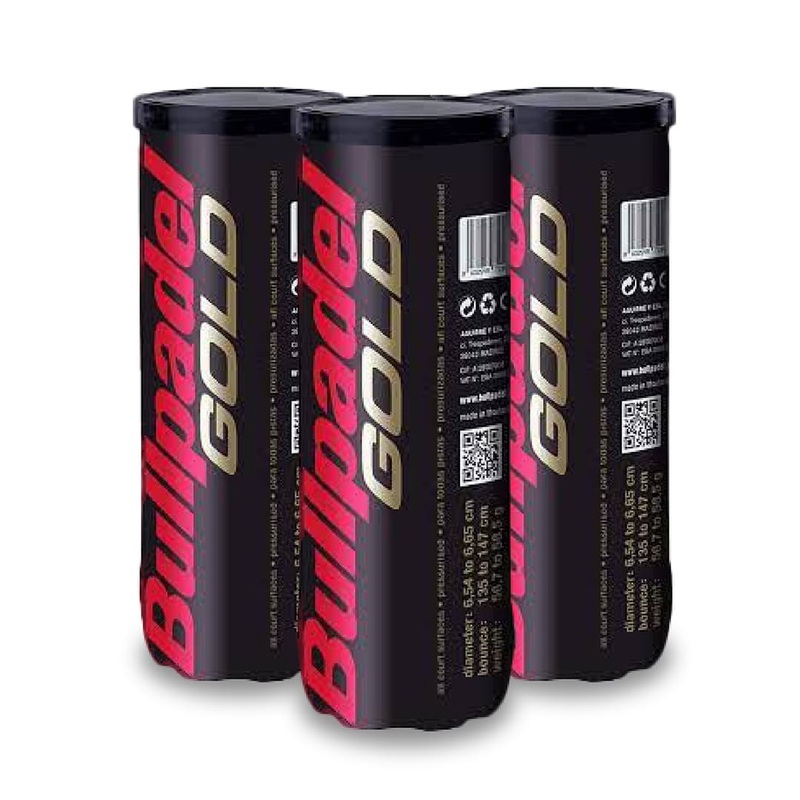 Bullpadel Premium Gold - 3 Pack Bundle (3xCans)