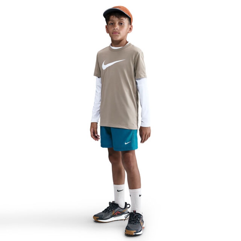 Dri-Fit Multi Woven Shorts Boys - Blue, White