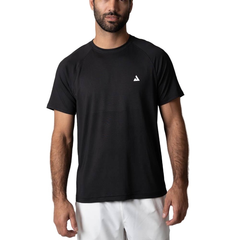 Joola Men's Court Short Sleeve Top (Black)