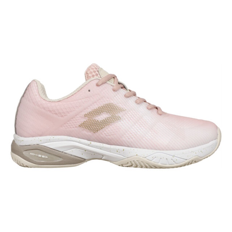 Mirage 300 III Clay Court Shoe Women - White, Apricot