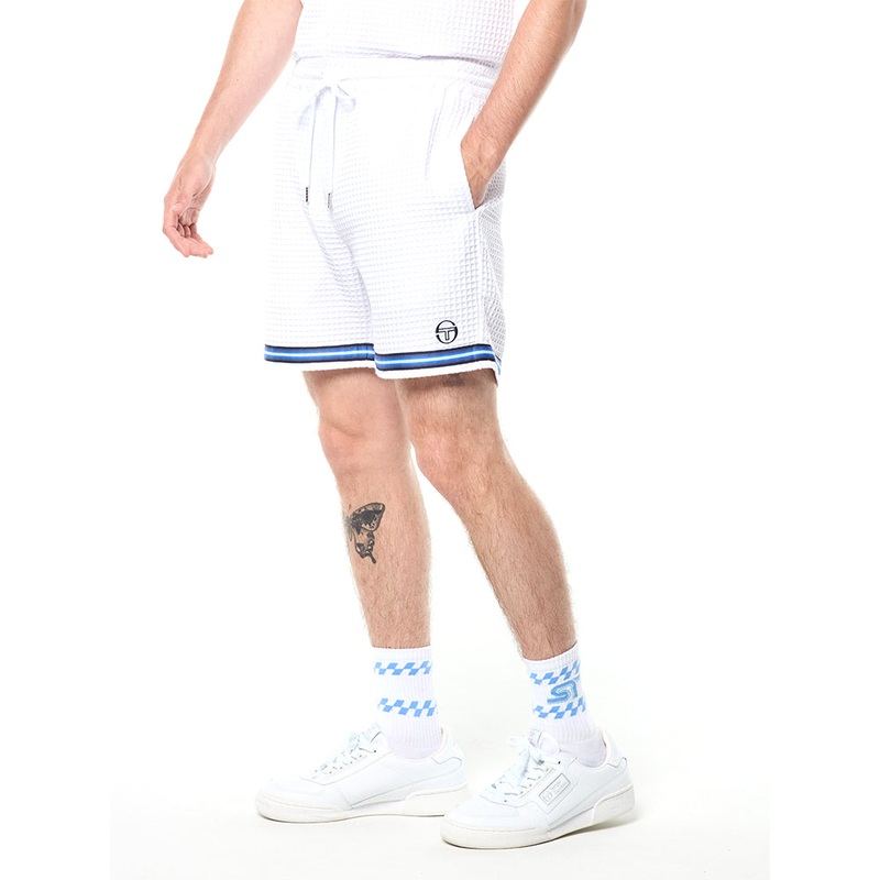 Sergio Tacchini Chiaro Cabana Short - Brilliant White