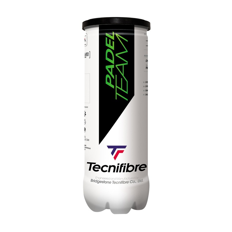 Tecnifibre Team Padel balls|Box of 24 tubes of 3 balls|Tube of 3 balls