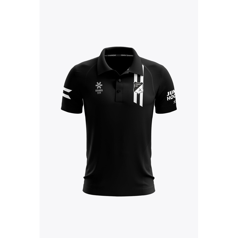 HC Zwart Wit Women Polo Jersey - Black