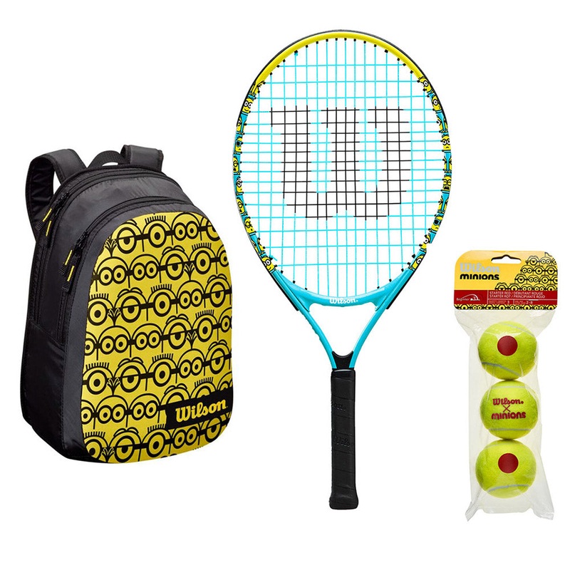Wilson Minions 2.0 23 Junior Tennis Racquet / Bag / Balls