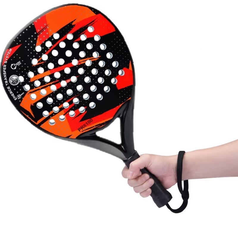 Anxspin Carbon Fiber EVA Memory Foam Core Tennis Padel High-Quality Padel Racket Paddle Beach Tennis Paddle Racket