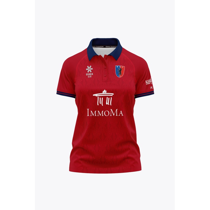 Berlin Women Polo Jersey - Red