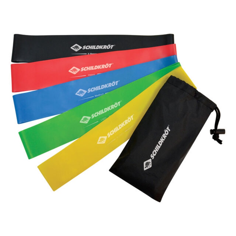 Mini Resistance Fitnessband 5er Set Tapes-Multicoloured