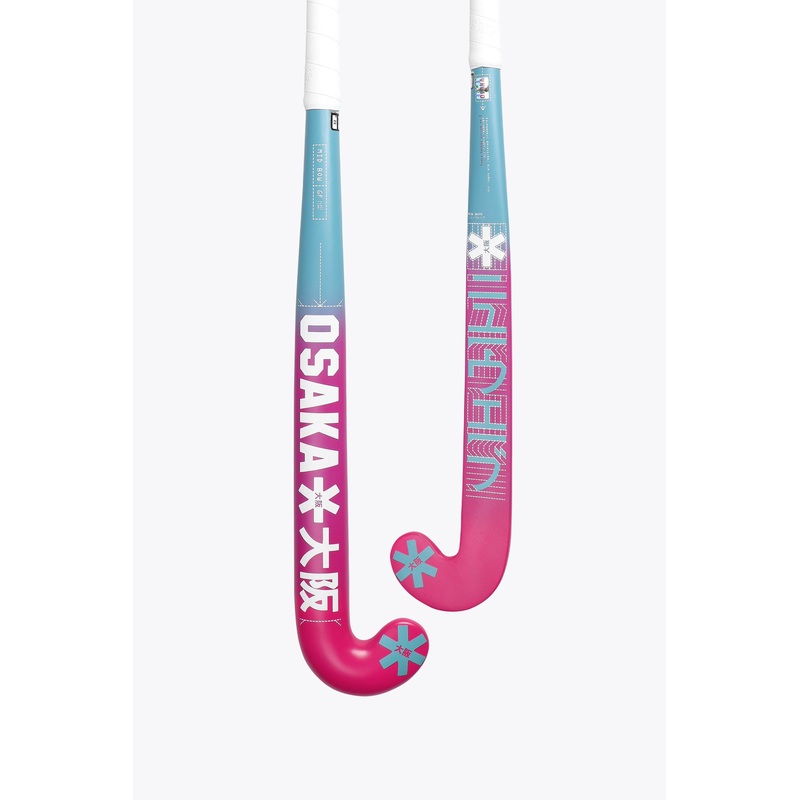 Osaka Field Hockey Stick Mid Bow GF | Blue-Berry Gradient