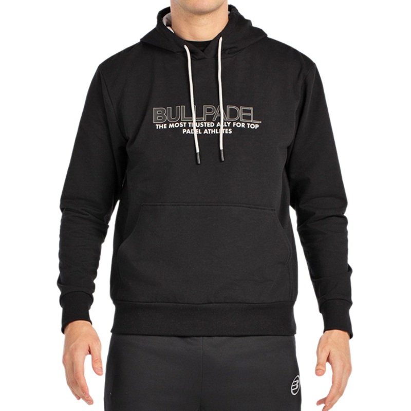 Sudadera Bullpadel Boyen Negro 2025