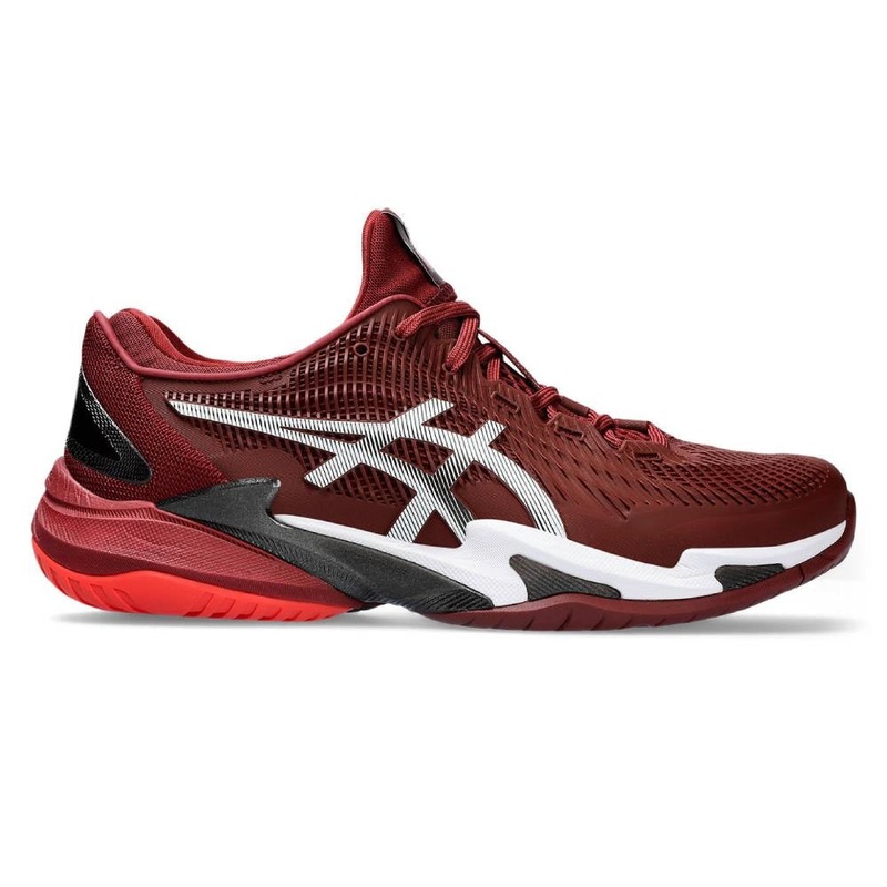 Asics Court FF 3 Men's Tennis Shoe (Red/White)