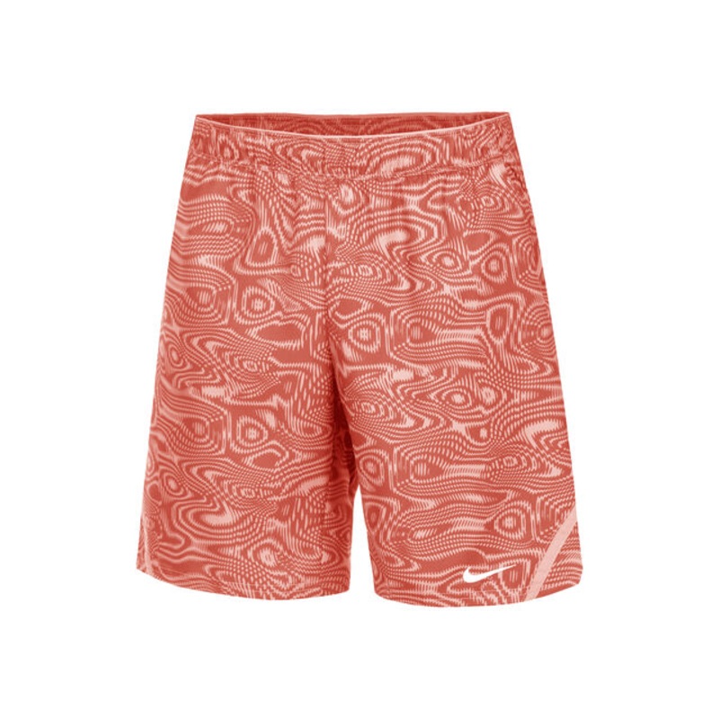 Court Dri-Fit Victory 9in AOP Shorts Men - Rust