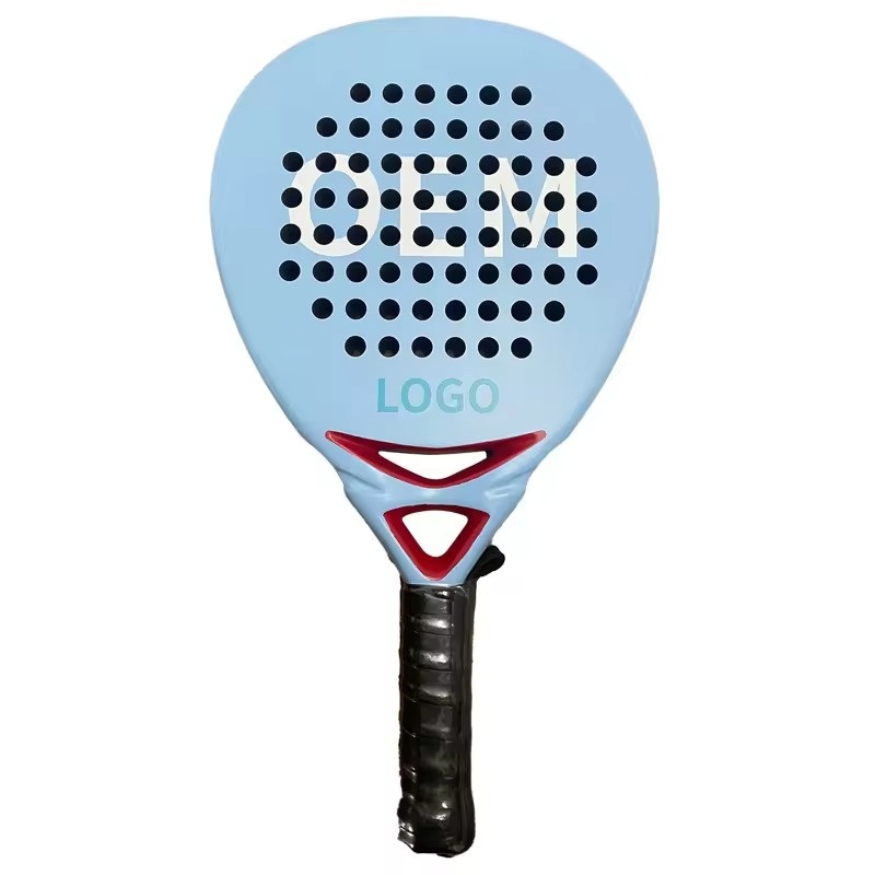 Anxspin Professional Sport Paddle Pelotas De Padel Carbon OEM Badminton Shuttlecock Tennis Ball Racket with Nylon Net for Padel Players