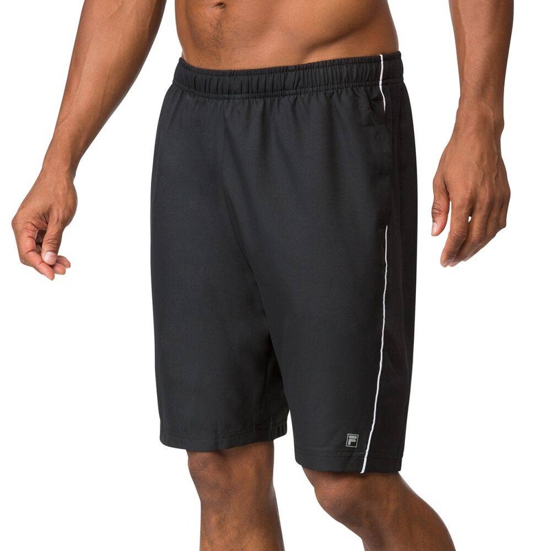 Fila Men's Core 9-Inch Short (Black/White)