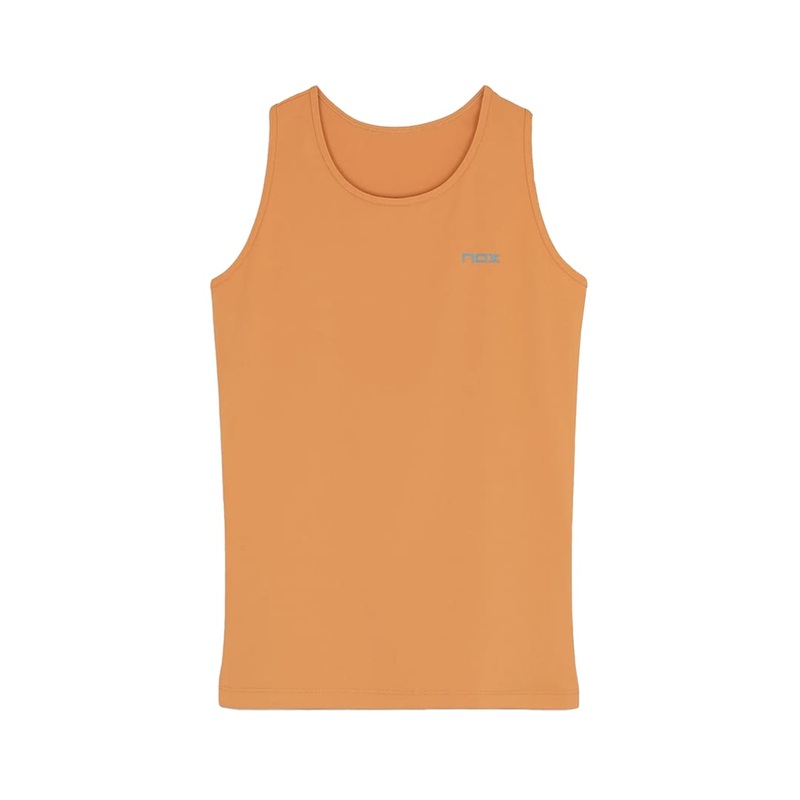 NOX Pro Womens's Padel Sleeveless Tank Top 2023 Orange Tangerine