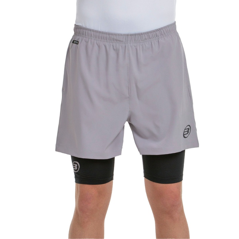 Short Bullpadel Meta Gris|S|M|L|XL|XXL