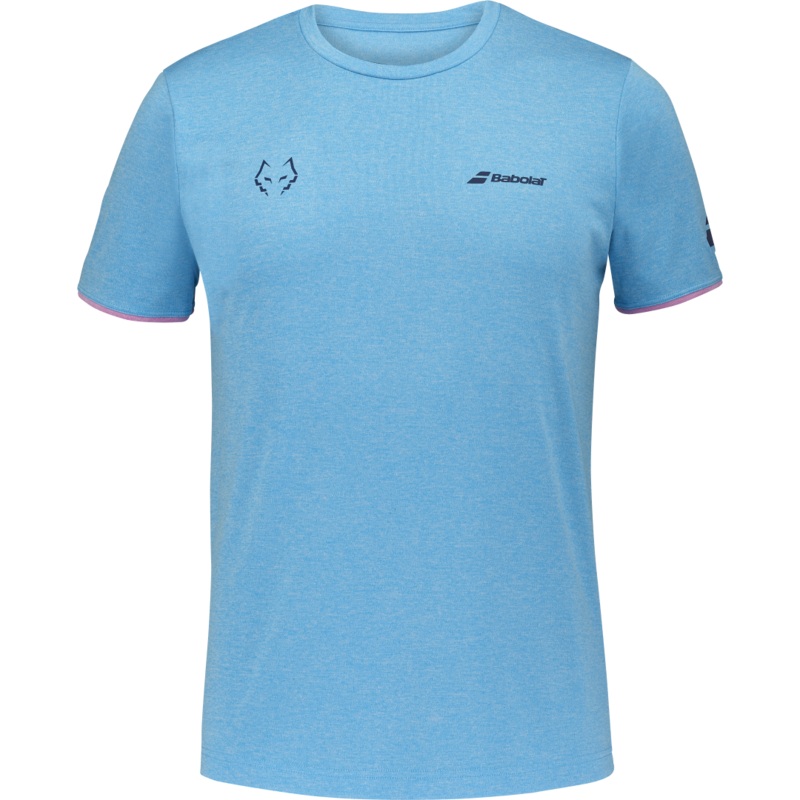 T-shirt Babolat Crew Neck Tee Lebron Bleu 2025