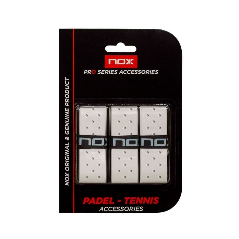 Overgrips NOX PRO Perforado 3 Uds