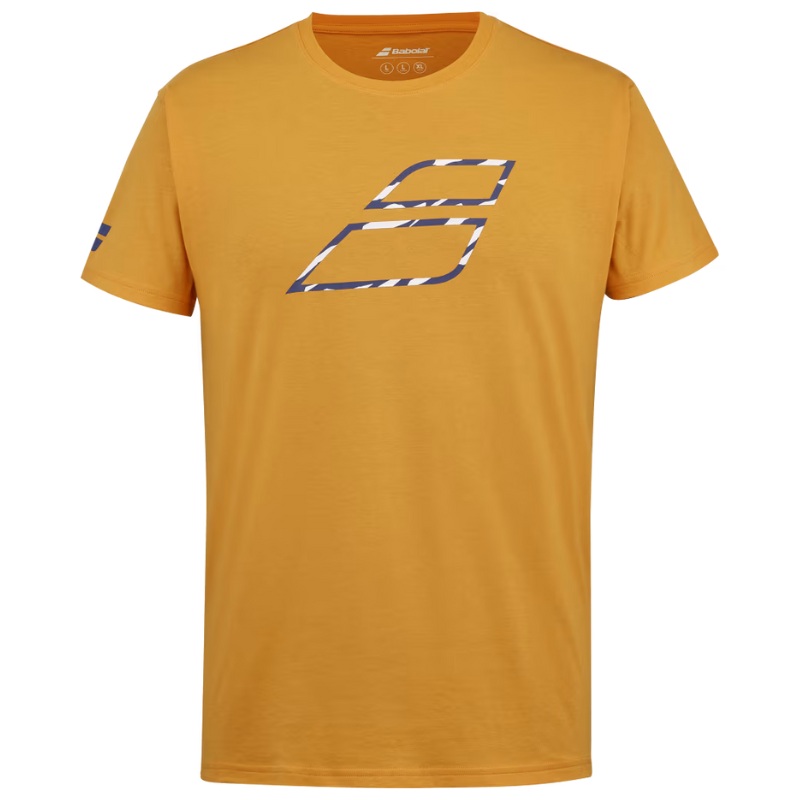 T-shirt Babolat Exercice Big Flag Orange 2024