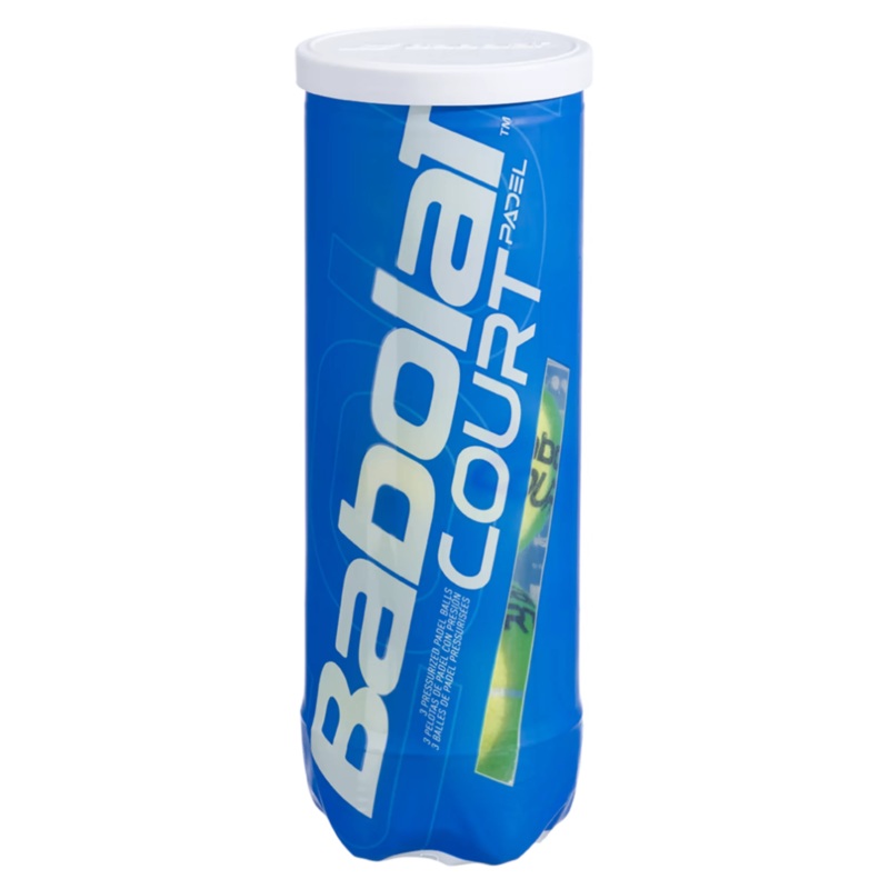 Babolat COURT X3 Padel Balls|One can|Pack of 3 cans|Box of 24 cans