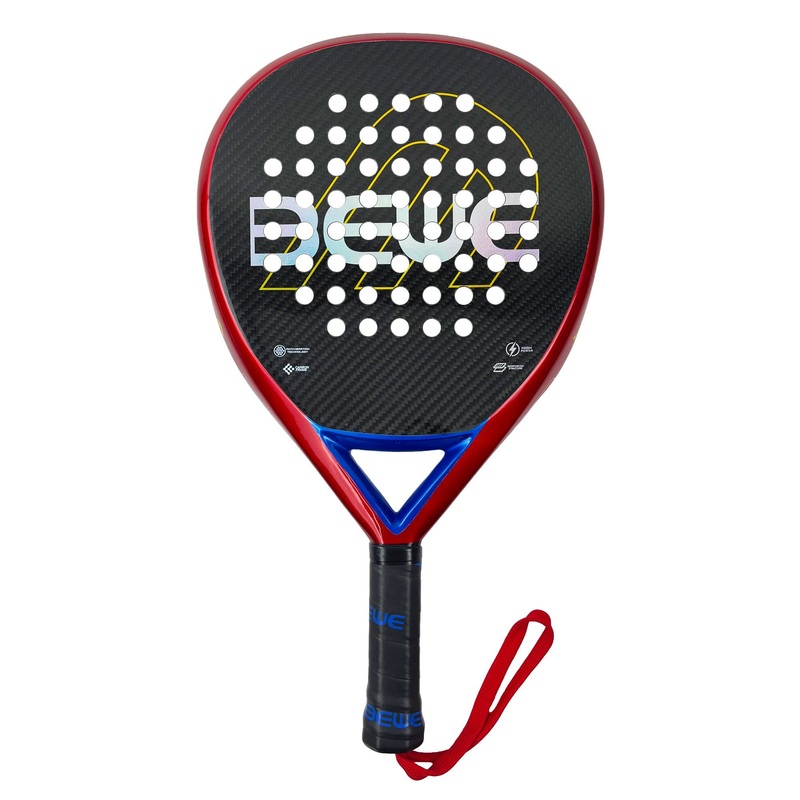 Bewe Sport Professional Source Factory OEM Head Quality Custom Diamond Shape 12K Carbon Fiber Popular Paddle Padel Tennis Racket