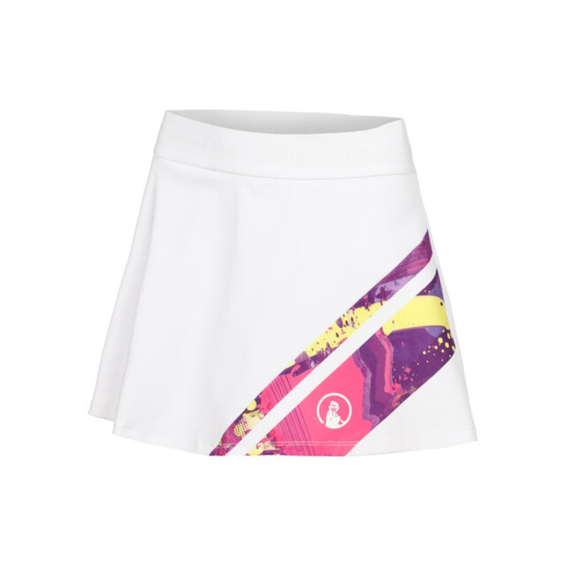 Bounce Skirt Women - White, Multicoloured