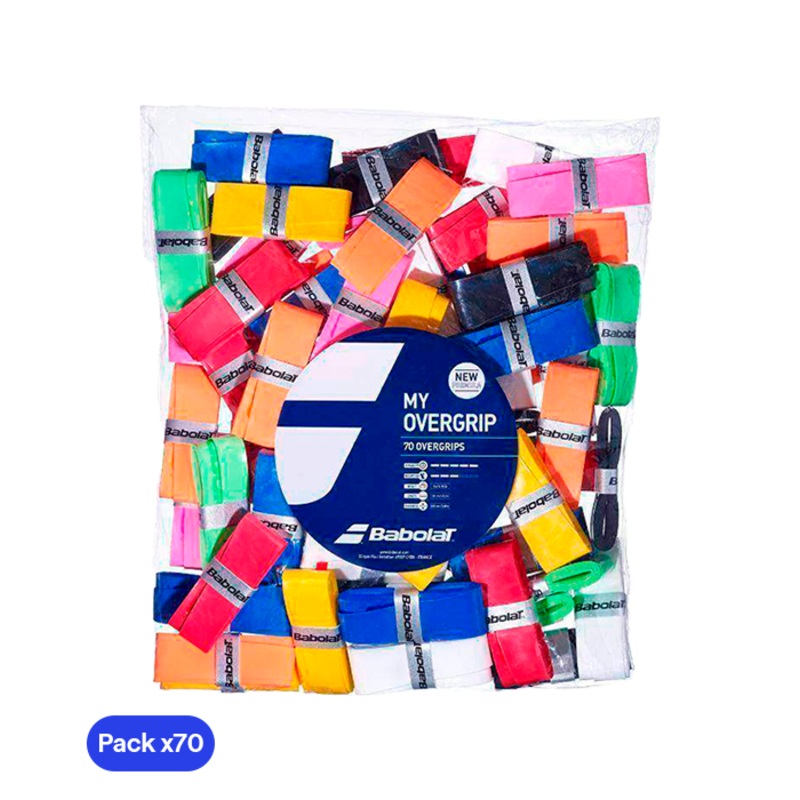Overgrips Babolat Multicolor (Pack x70)