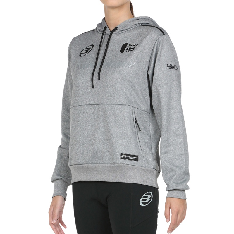 Sweat Bullpadel Leste Gris Femme