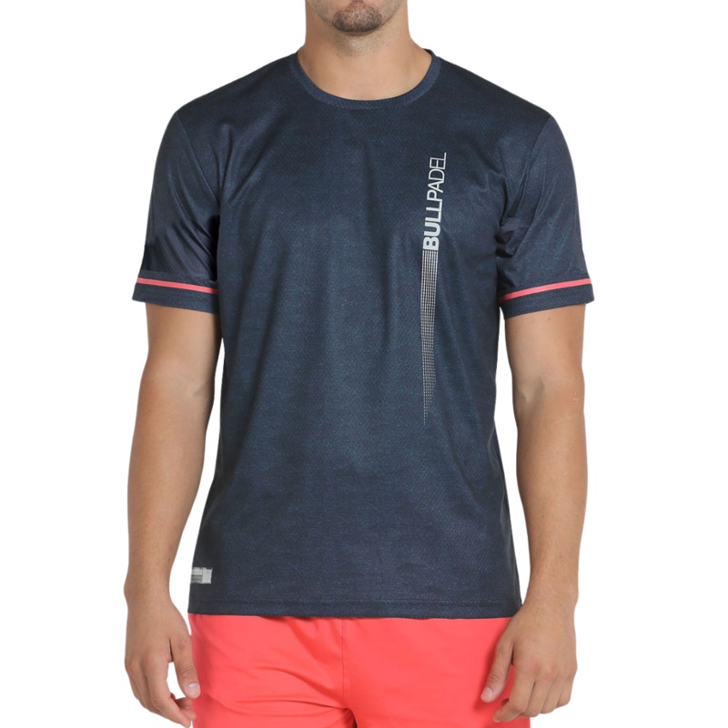 T-shirt Bullpadel Camari Bleu Marine